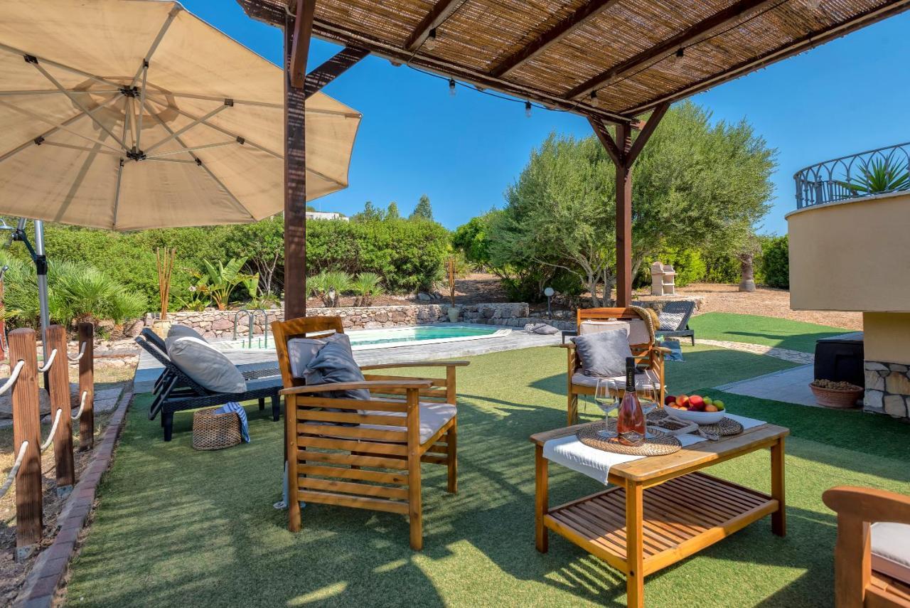 Villa Pedra Alghero - Appartamento In Villa Con Piscina 외부 사진